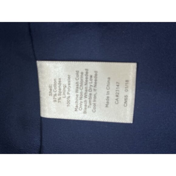 TALBOTS Jungle Botanical Stretch Cotton Canvas Skirt ~ 6P - Picture 7 of 7